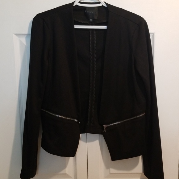 Dynamite Jackets & Blazers - Black Dynamite Blazer | size large